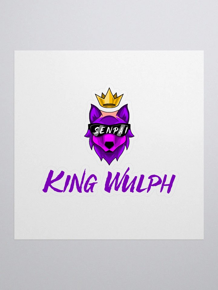 'Wulph Logo' Sticker product image (1)