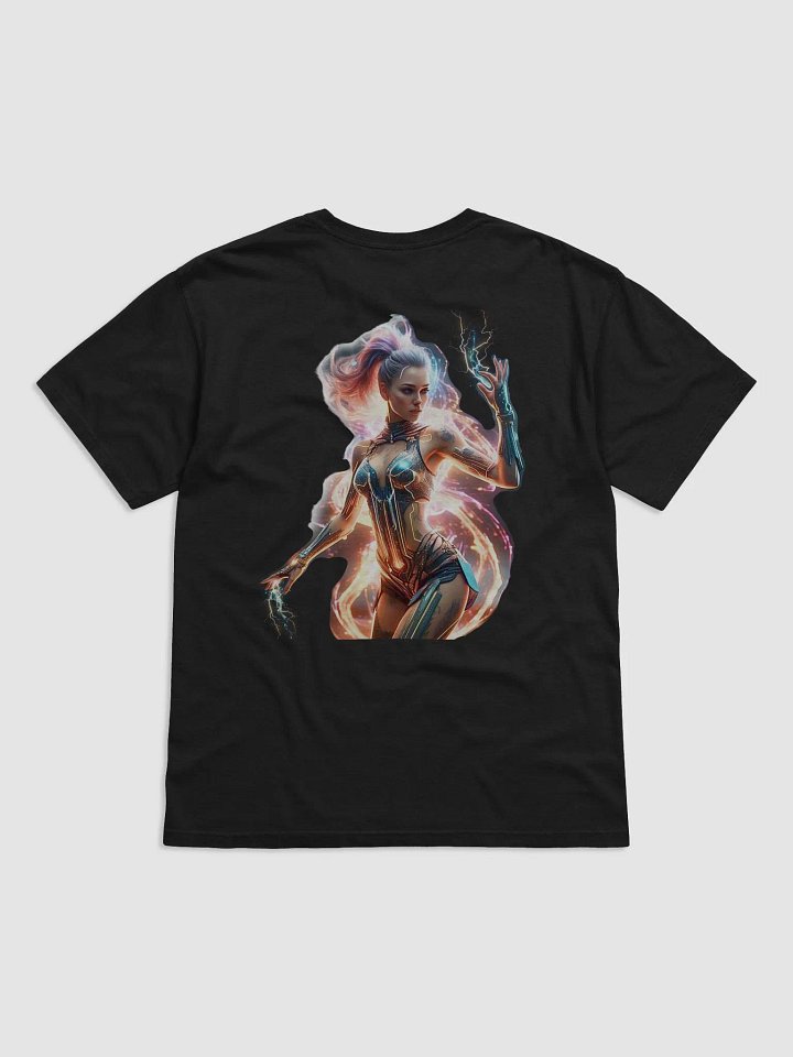 Electric Divinity: Cyber Goddess Edition Tee product image (18)