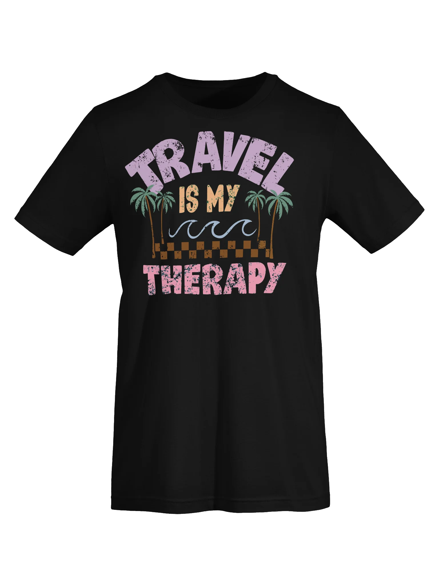 Travel Is My Therapy T-Shirt product image (5)