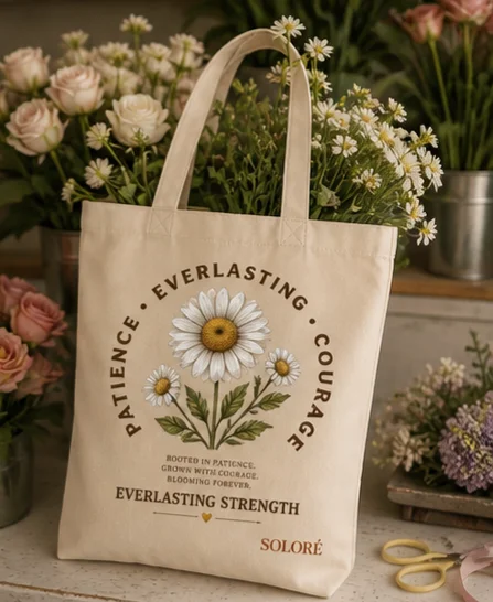 Botanical - Daisy Tote