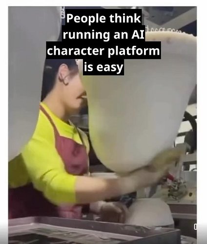 People think we just build AI characters all day.

They don’t see the quality assurance department.

Standards must be mainta...