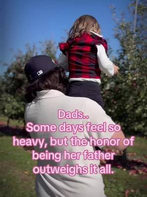But then I remember the honor of being her father, and suddenly, nothing else matters. This journey isn't always light, but the love makes it worth every single heavy moment. To all the dads out there, you're seen. #DadVibes #HonoredDad #ParentingJourney #MyEverything #GirlDadLife 