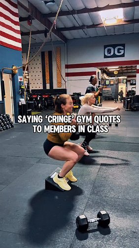 They asked to turn up the music afterwards 😒

#DiabloCrossFit #GymQuotes #Cringe #YallPaidForThis