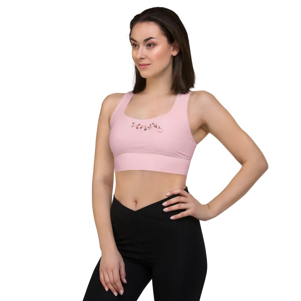 Rose Beauty Sports Bra product image (6)