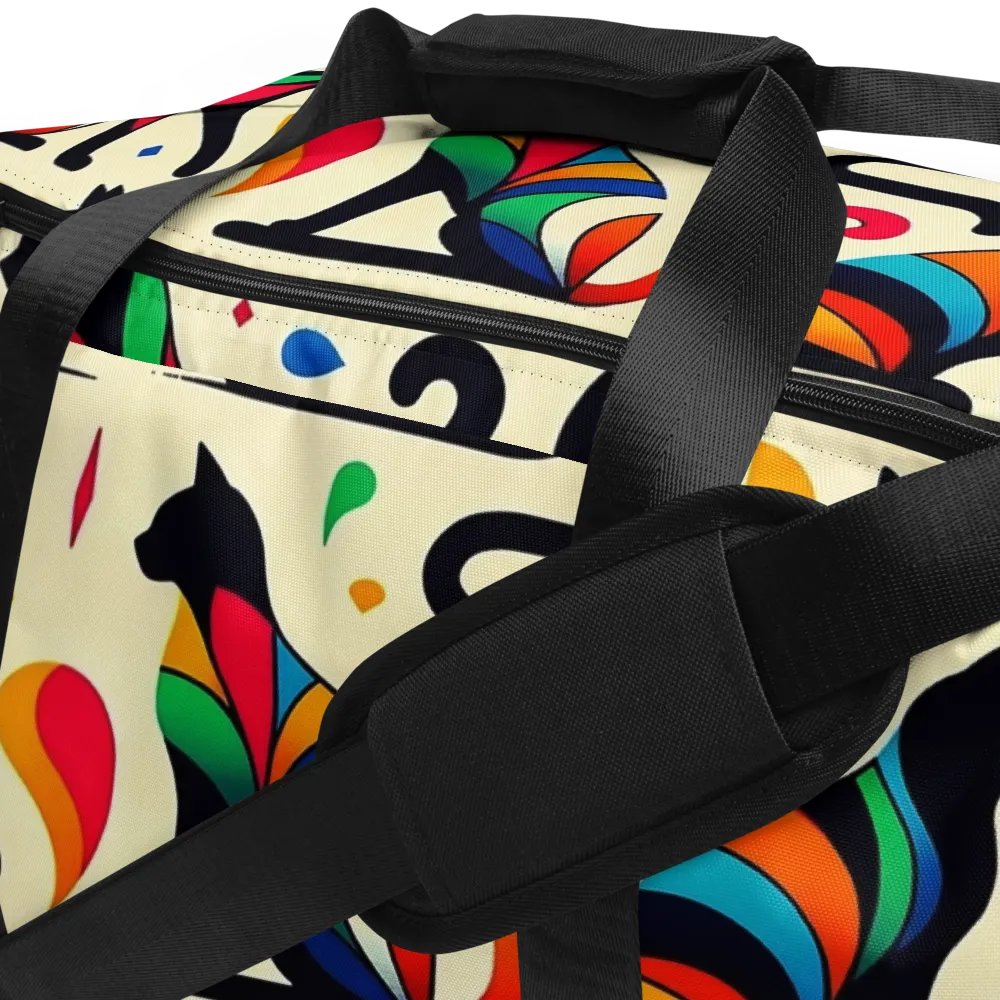 All-Over Print Duffle Bag product image (6)