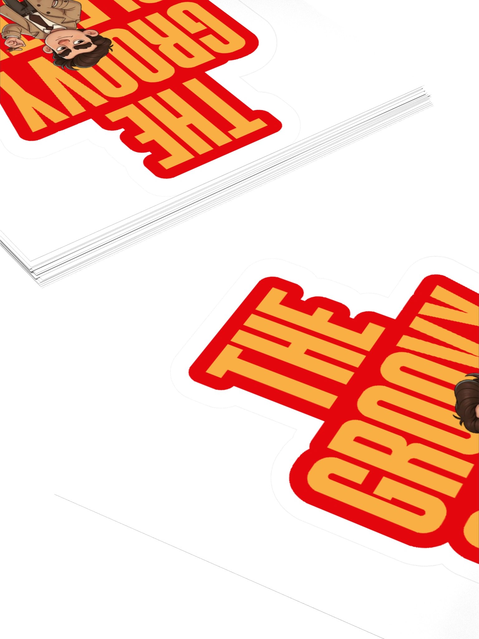 The Groovy Sleuth Kiss-Cut Sticker | Podcast Commemorative Design product image (12)