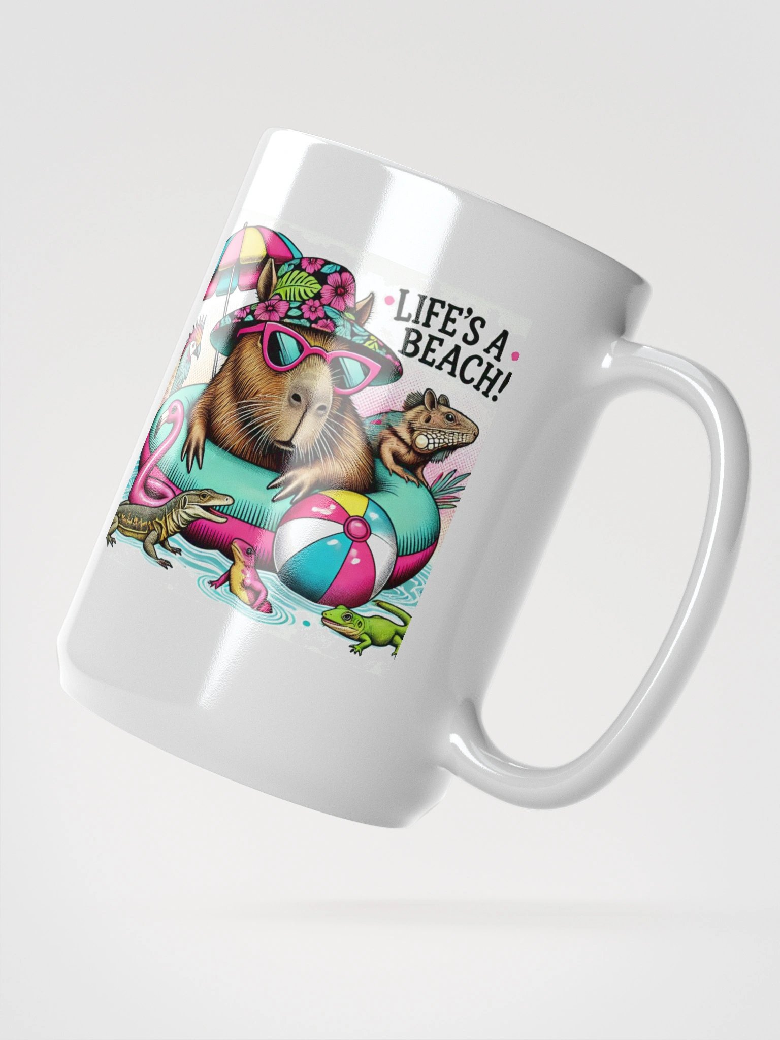 Beach Capybara Mug product image (2)