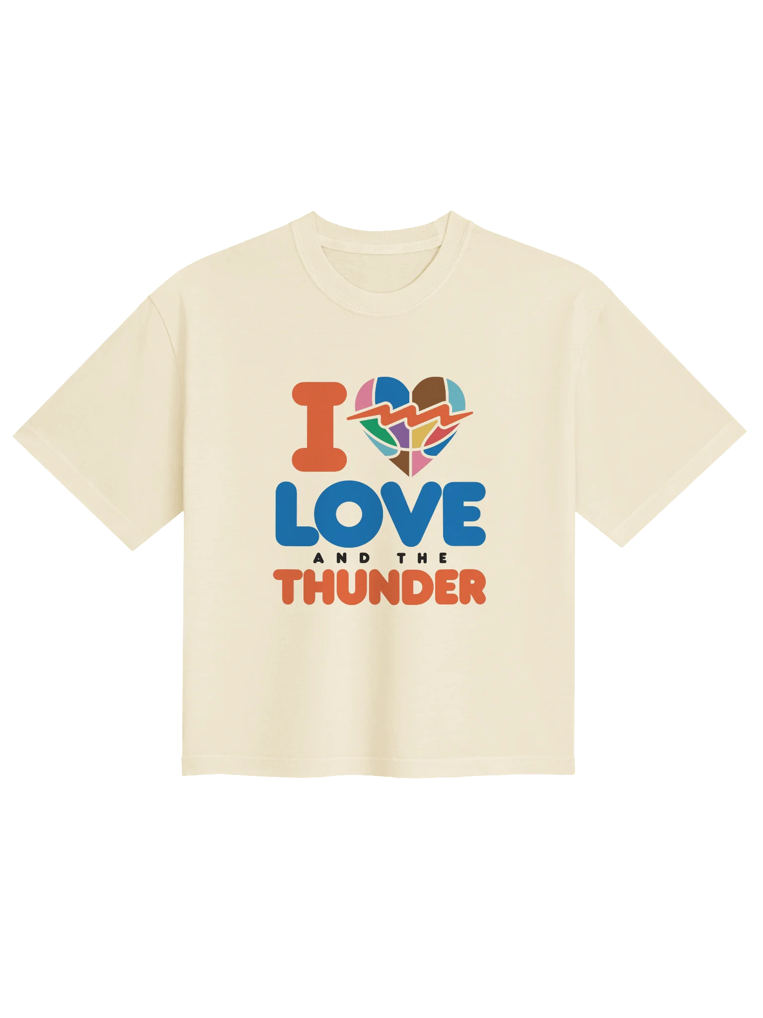 I Love Love and the Thunder Women's Boxy Pride Tee product image (2)