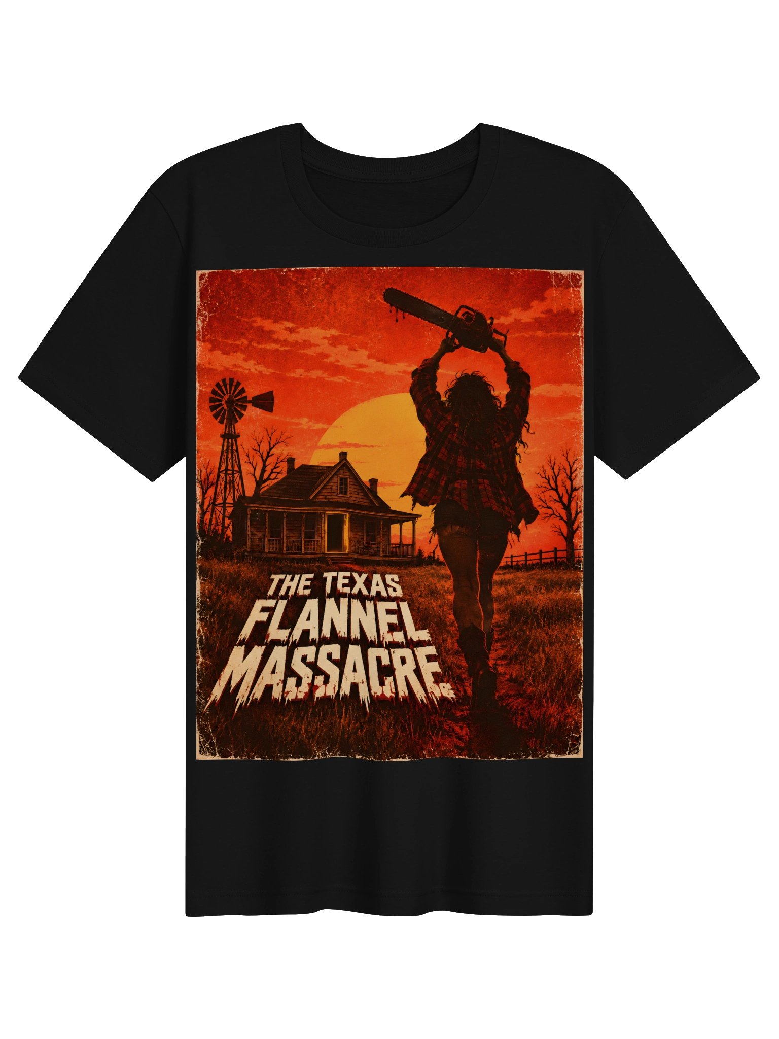 The Texas Flannel Massacre front design