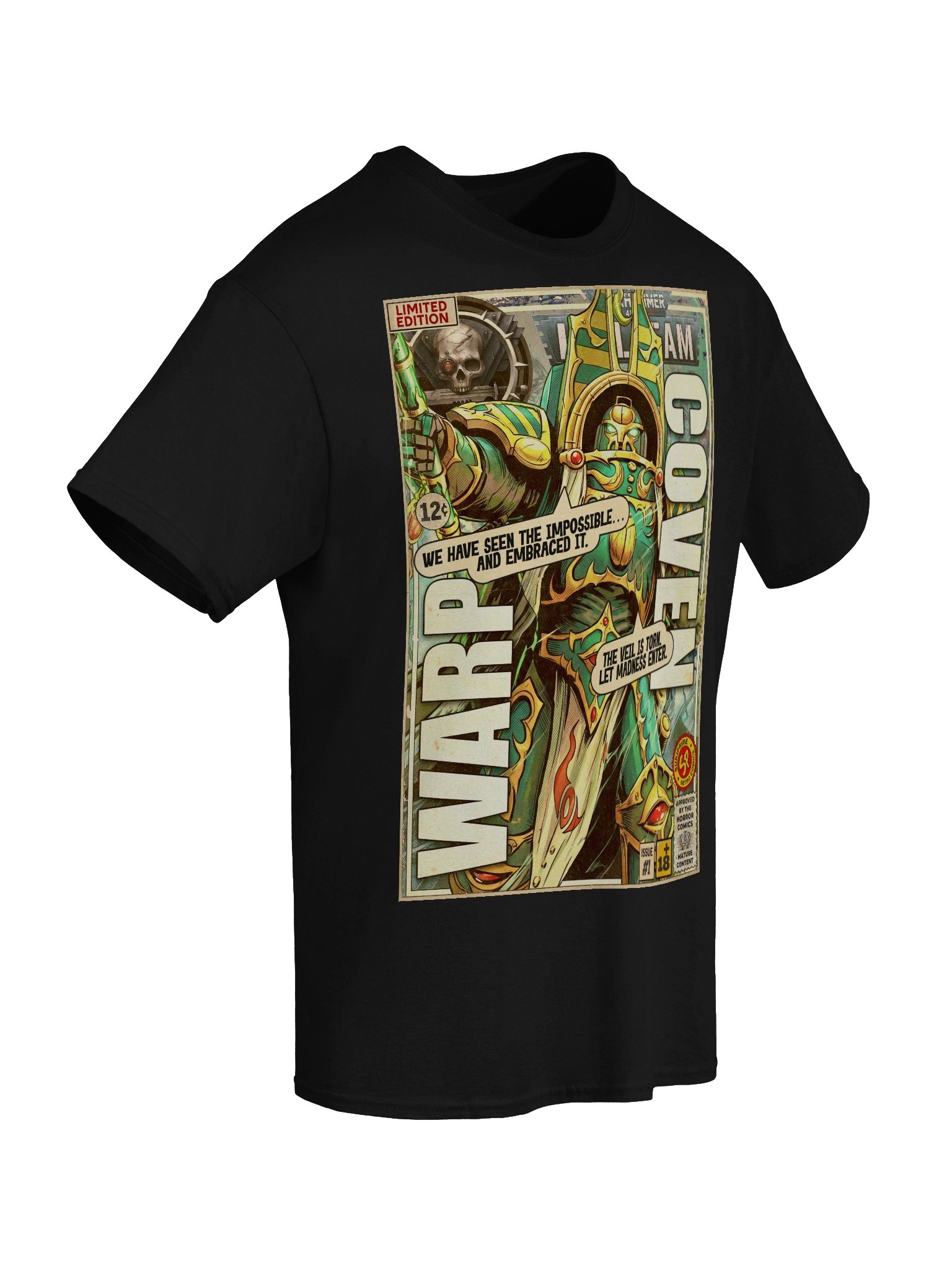 Warpcoven Comic Art T-Shirt product image (6)