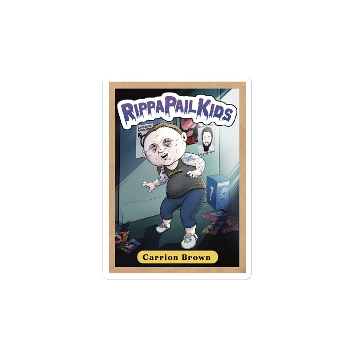 RippaPail Kids Carrion Brown Magnet product image (2)