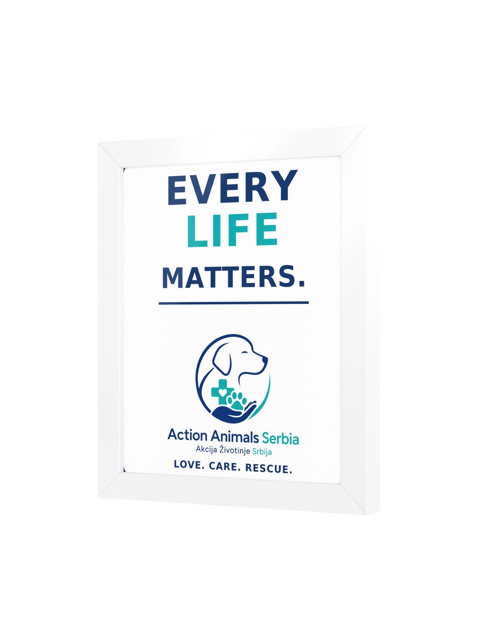 Every Life Matters Gerahmtes Poster product image (31)