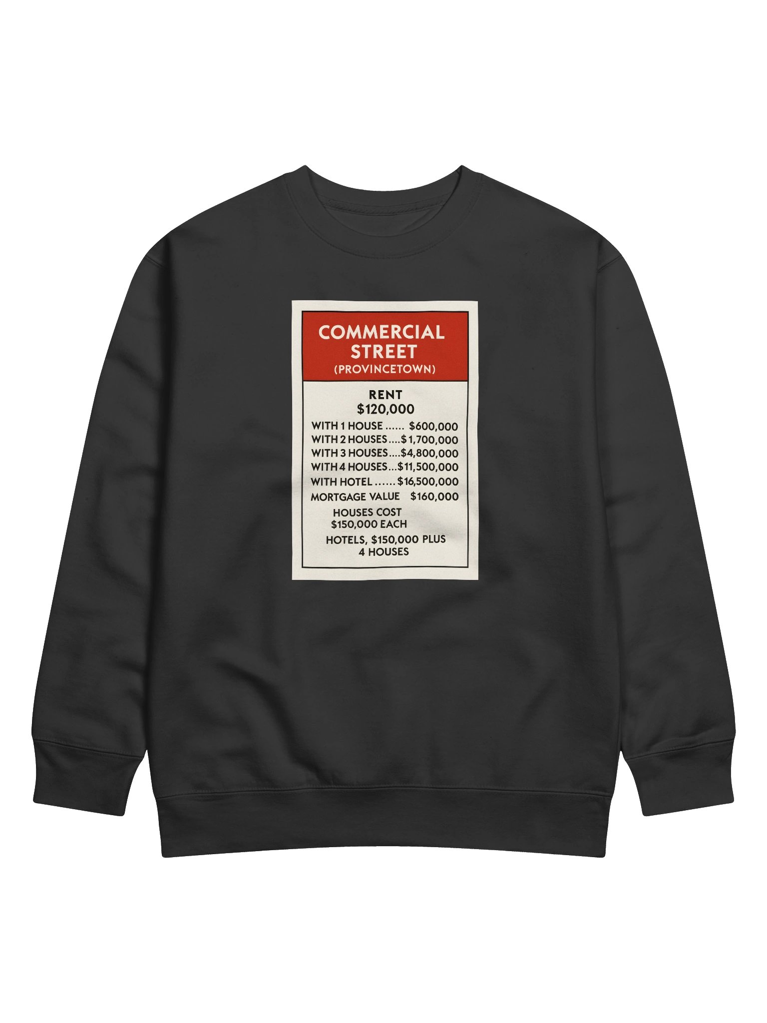 PTOWN MONOPOLY CARD SWEAT product image (1)