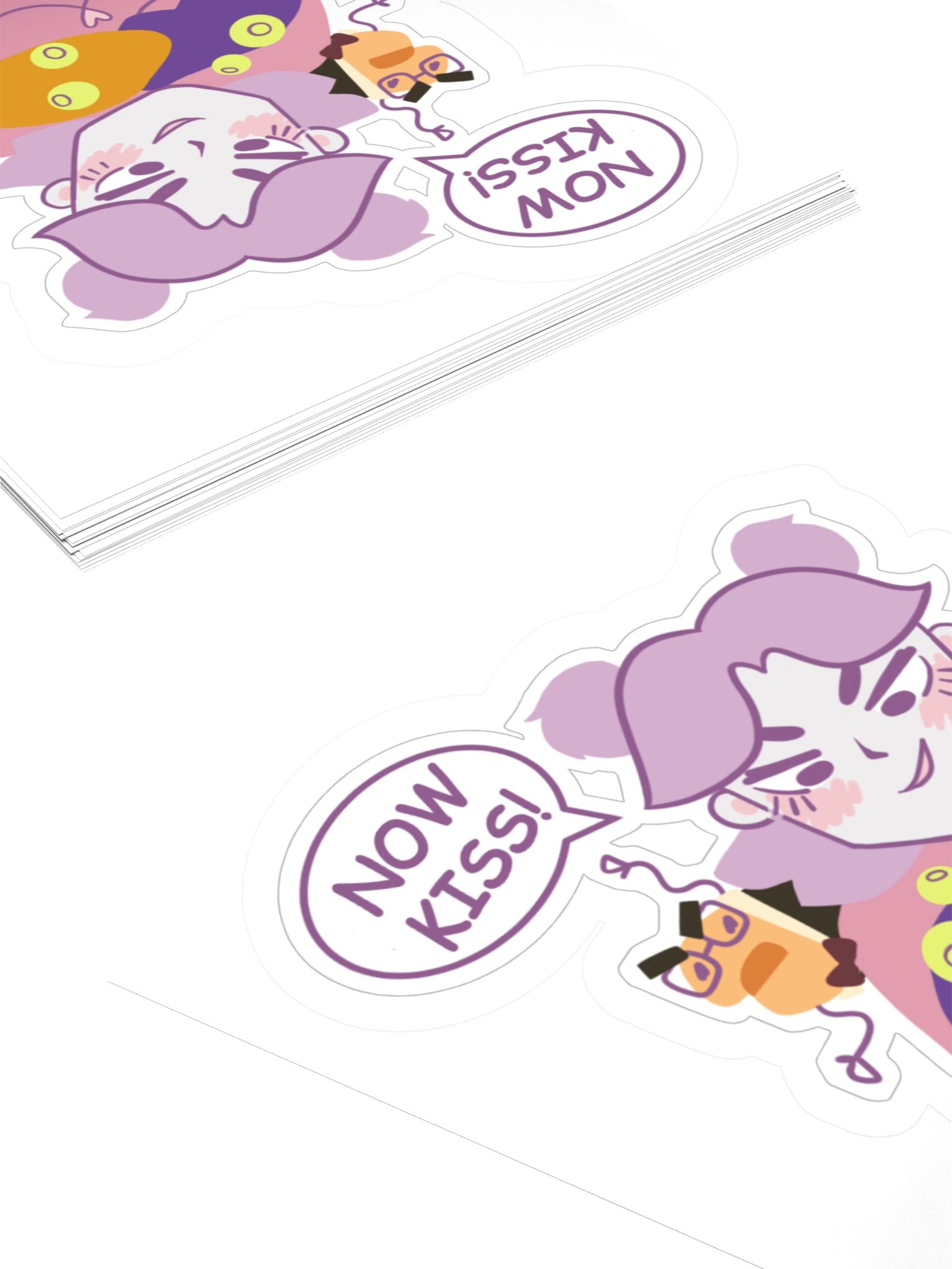 Now Kiss! Sticker product image (10)