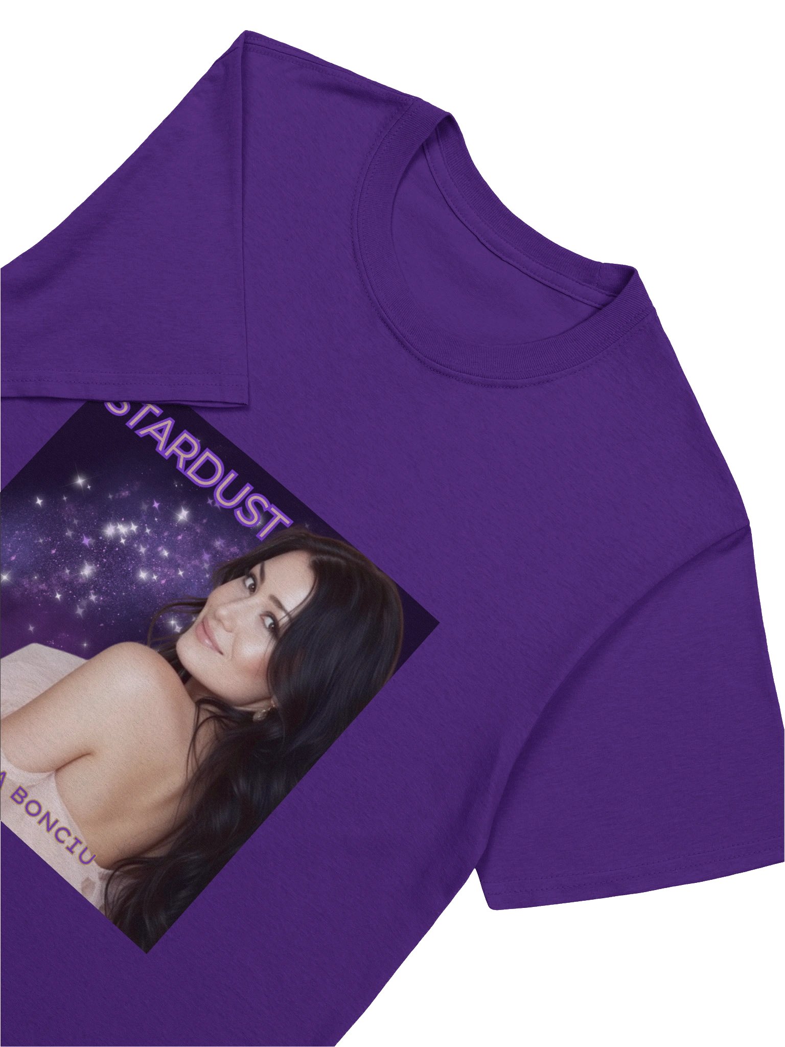Stardust Album Cover T-Shirt – Official Bianca Bonciu Music Merch (Unisex) product image (8)