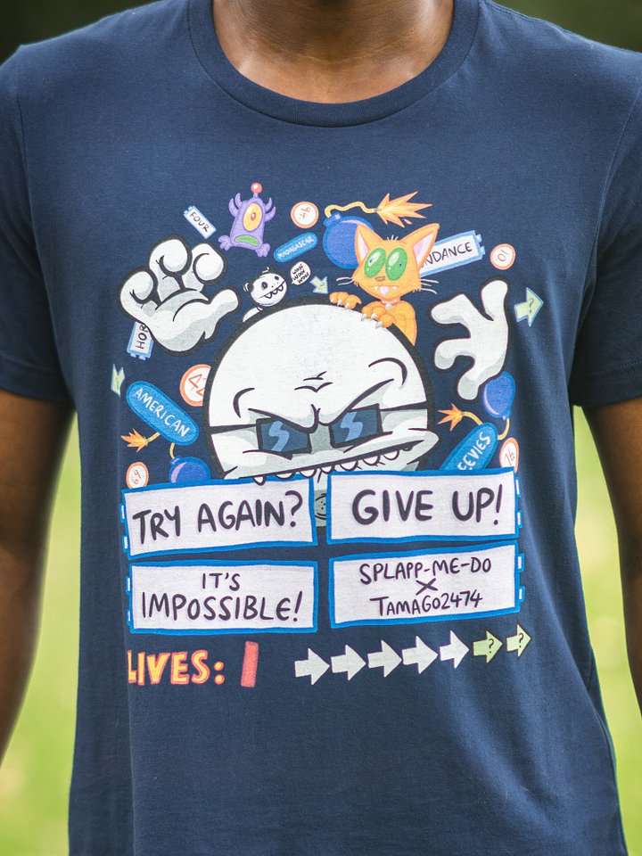 Splapp-Me-Do x tamago2474 Impossible Quiz T-Shirt product image (2)