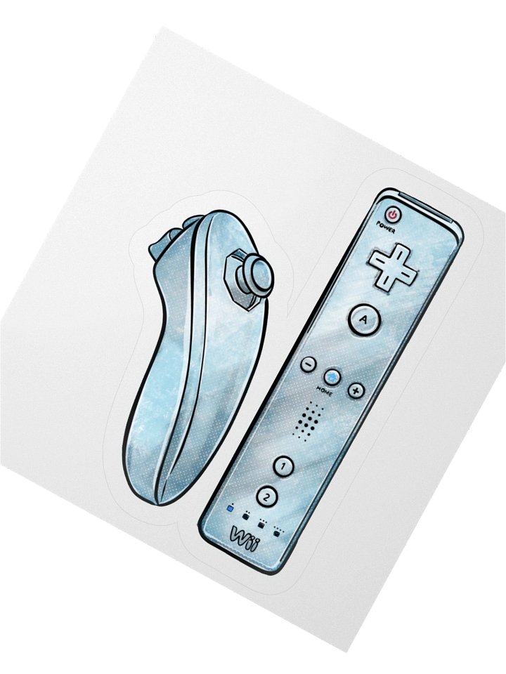 Button Masher W!! Sticker product image (2)