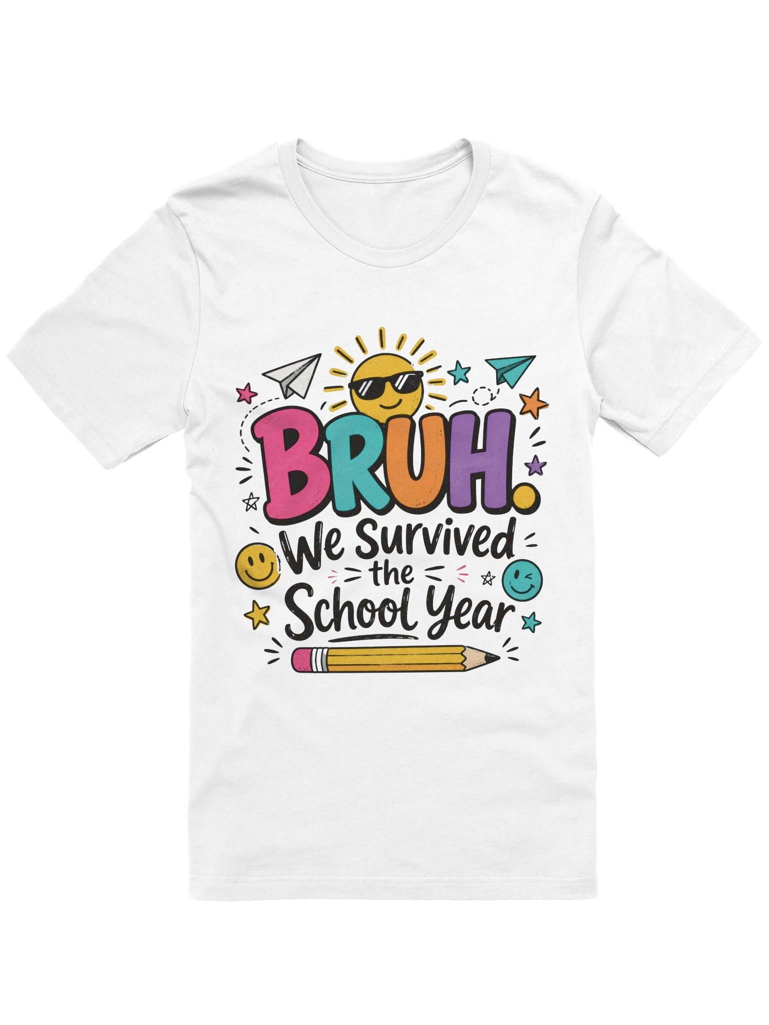 Bruh Teacher tee product image (1)