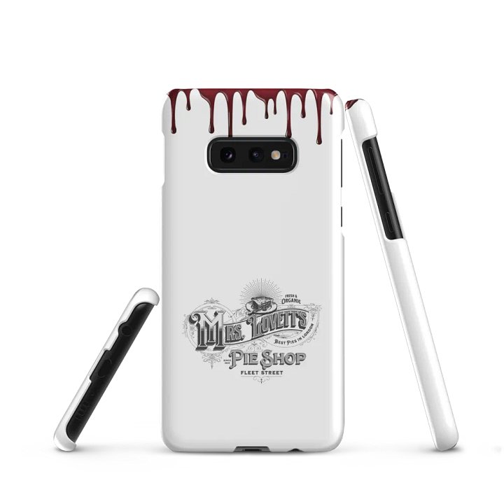 Mrs. Lovett’s Pie Shop Samsung Case – Snap-On Phone Cover for Broadway Horror Fans product image (1)