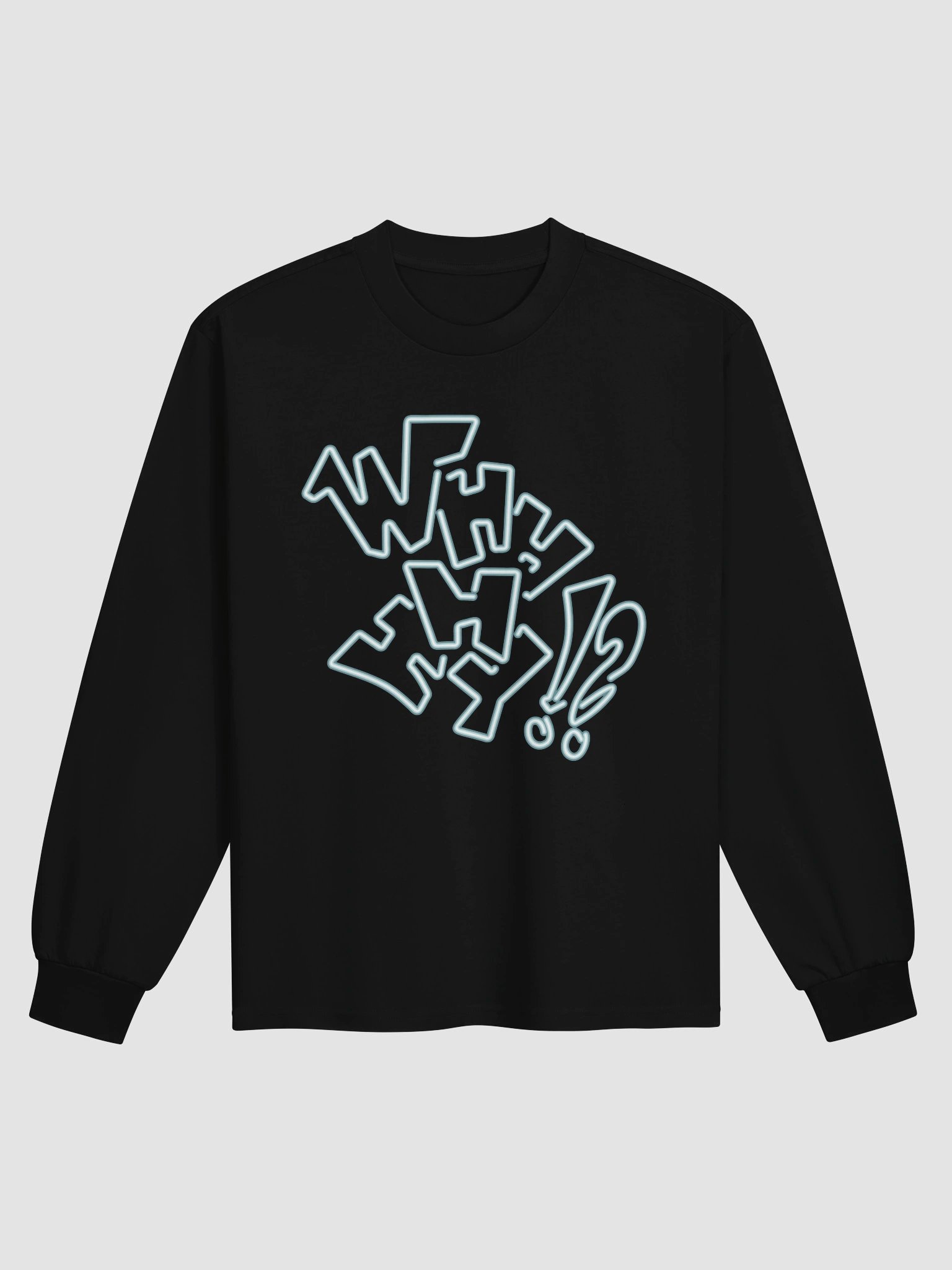 Neon Why Long Sleeve Tee product image (2)
