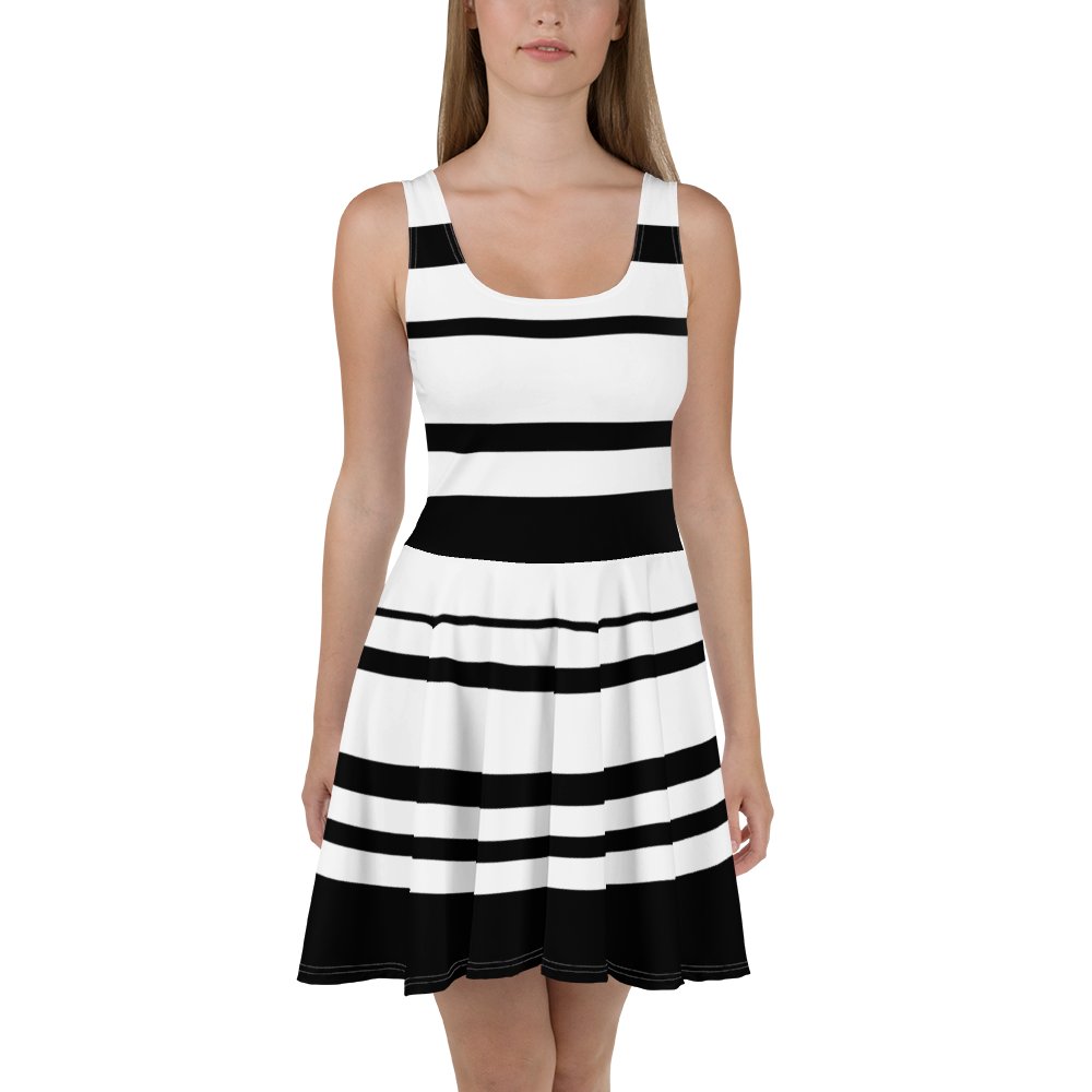 Black & White Stripe All-Over Dress product image (1)