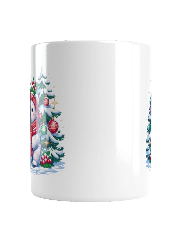 Cozy Polar Bear Holiday Coffee Mug product image (5)