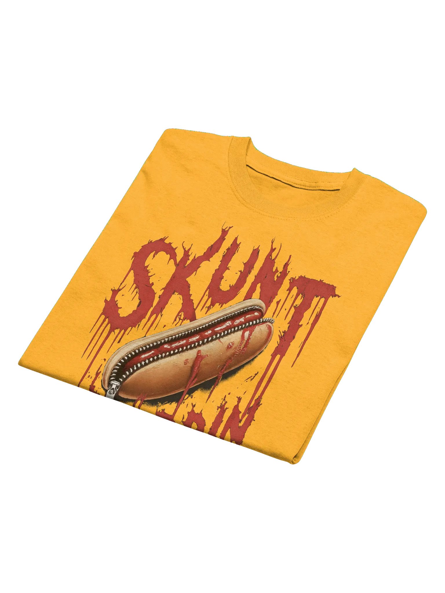 Bloody Weiner in a Zipper Heavy Cotton T-Shirt product image (4)