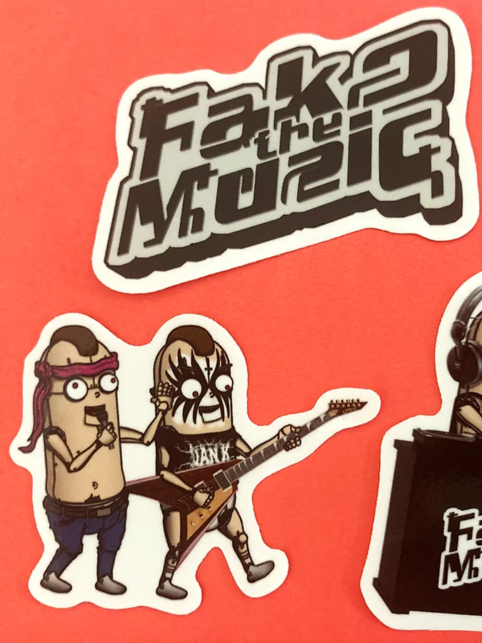 Fake The Music - Sticker Pack #1 product image (2)