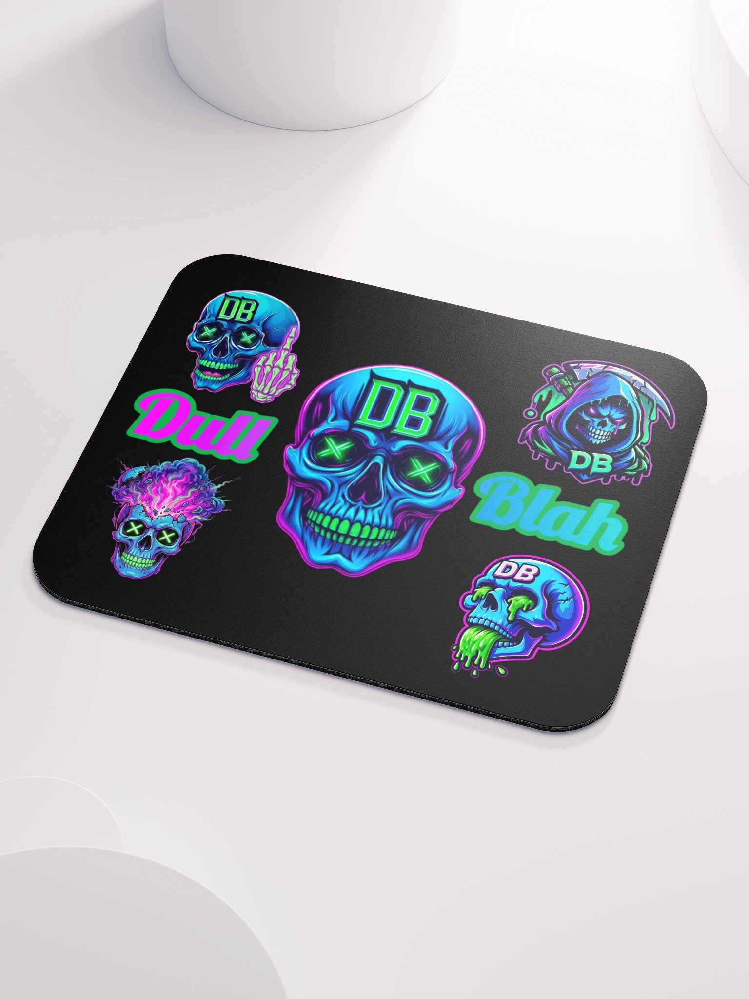 "Skull Swarm" Classic Mouse Pad product image (3)