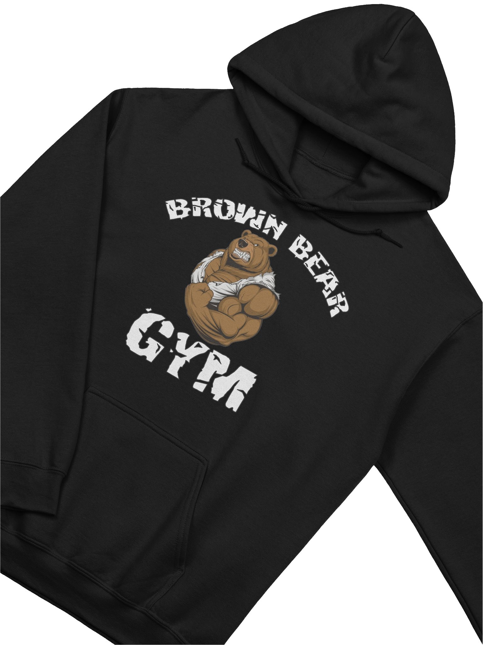 Brown Bear Gym hoodie product image (3)