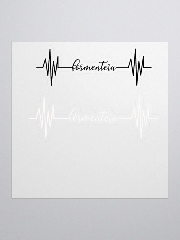 Formentera Heartbeat Sticker product image (1)