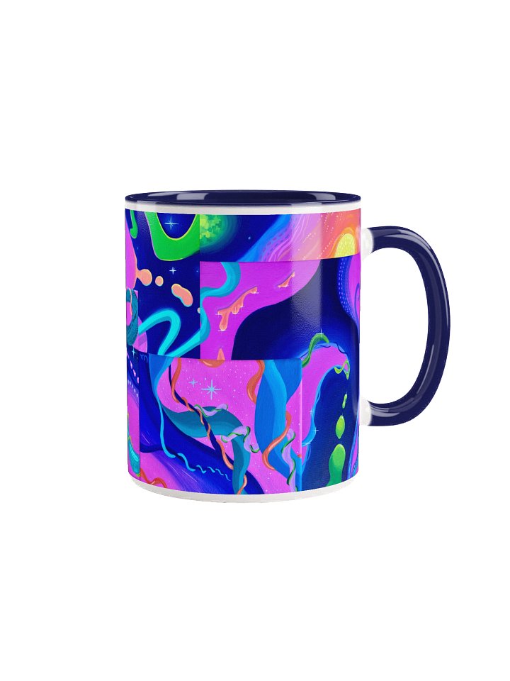 Neon Space Party Mug product image (1)