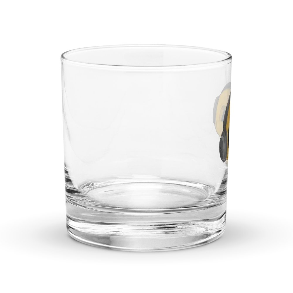 Don't Worry, Be Happy Skull Kid Rocks Glass product image (3)
