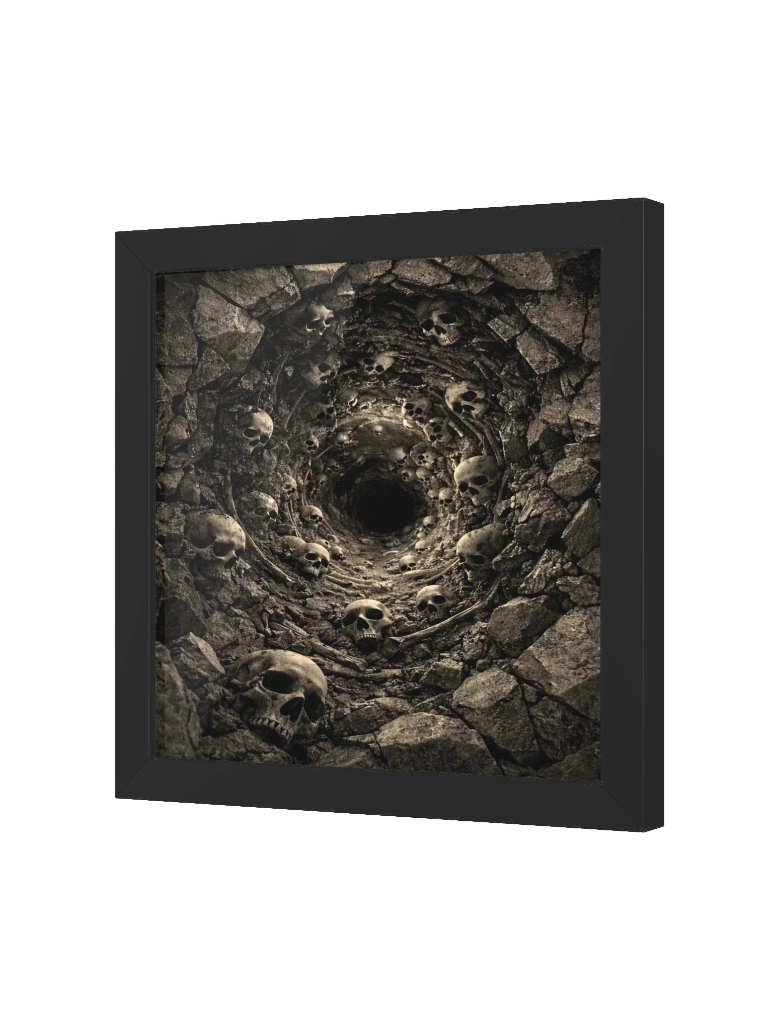 Gothic Skull Spiral Tunnel - Stone Fracture Recursion product image (2)