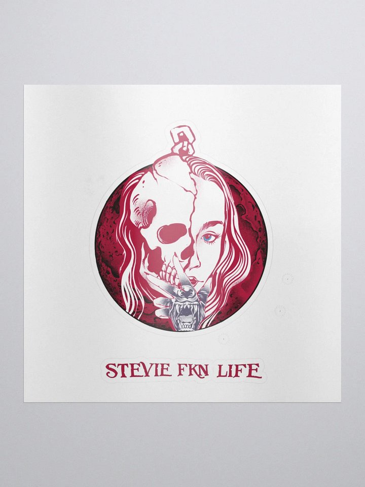 Stevie FKN Life Sticker product image (1)