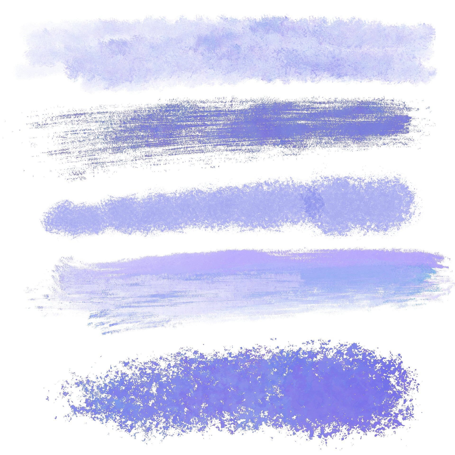 94pk Experimental Paint Brushes for Procreate product image (7)