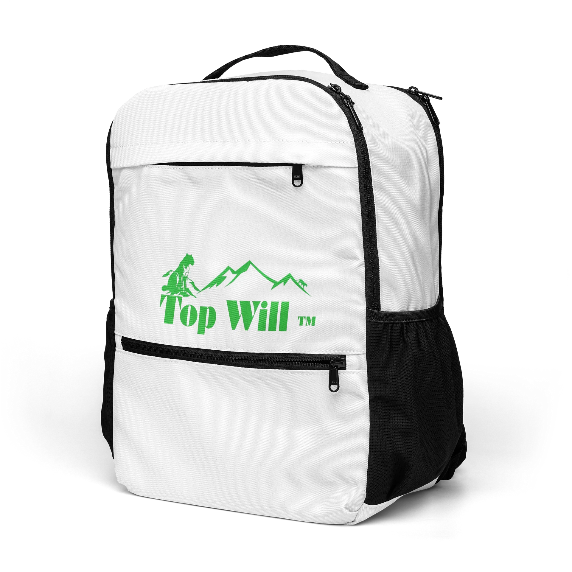 Top Will ™ White & Green Backpack product image (5)