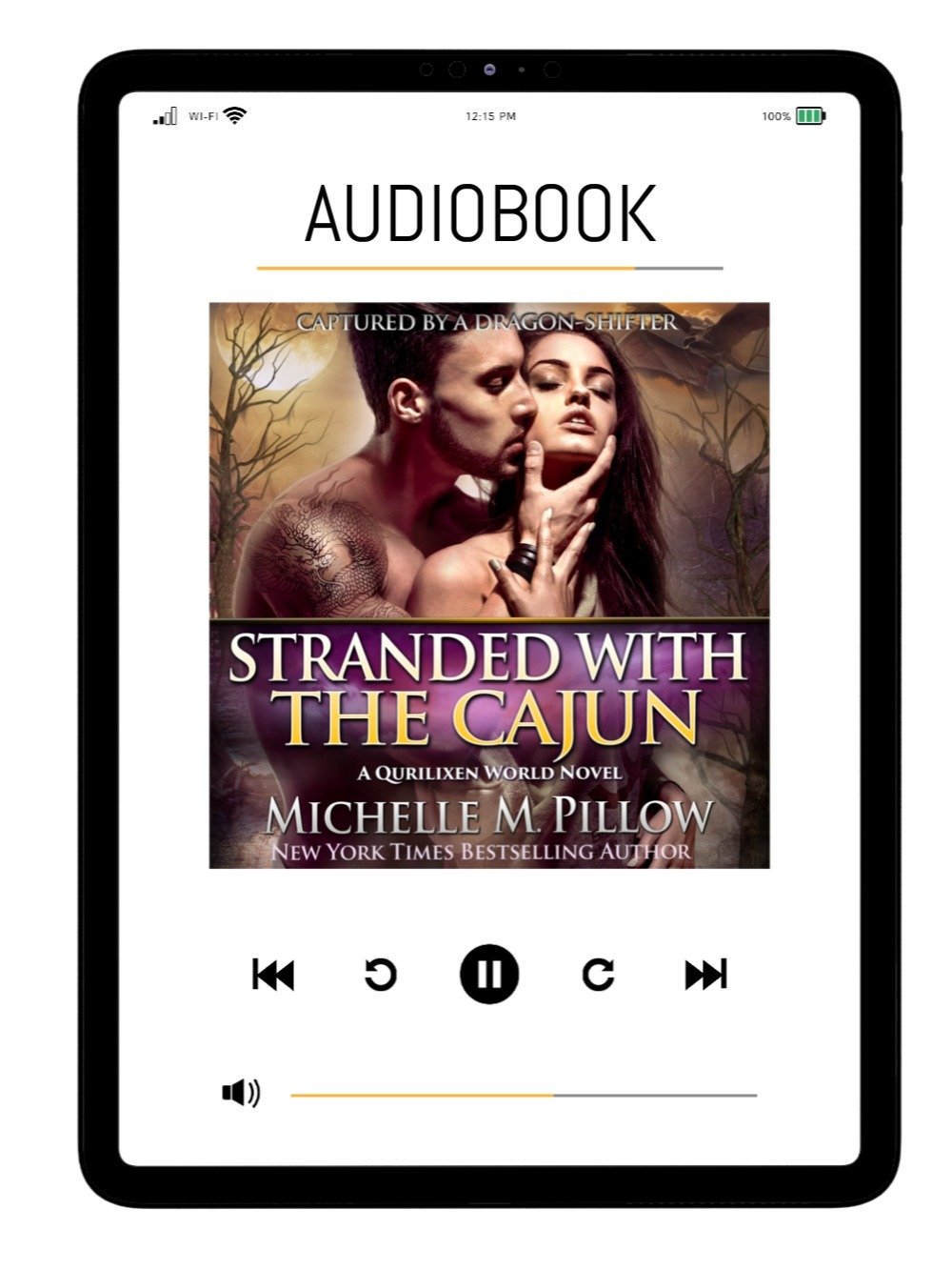 Stranded with the Cajun (Captured by a Dragon-Shifter #3) Audiobook product image (1)
