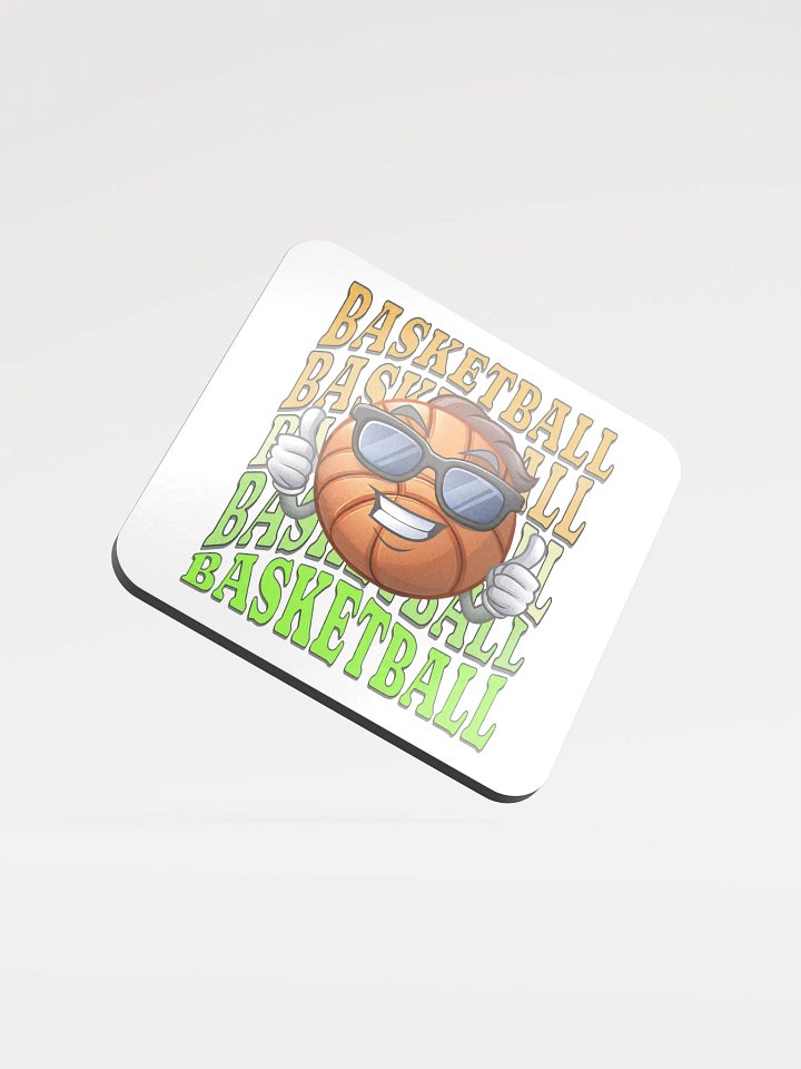 Thumbs Up Basketball Cool Hoops Cork Coaster Set product image (2)