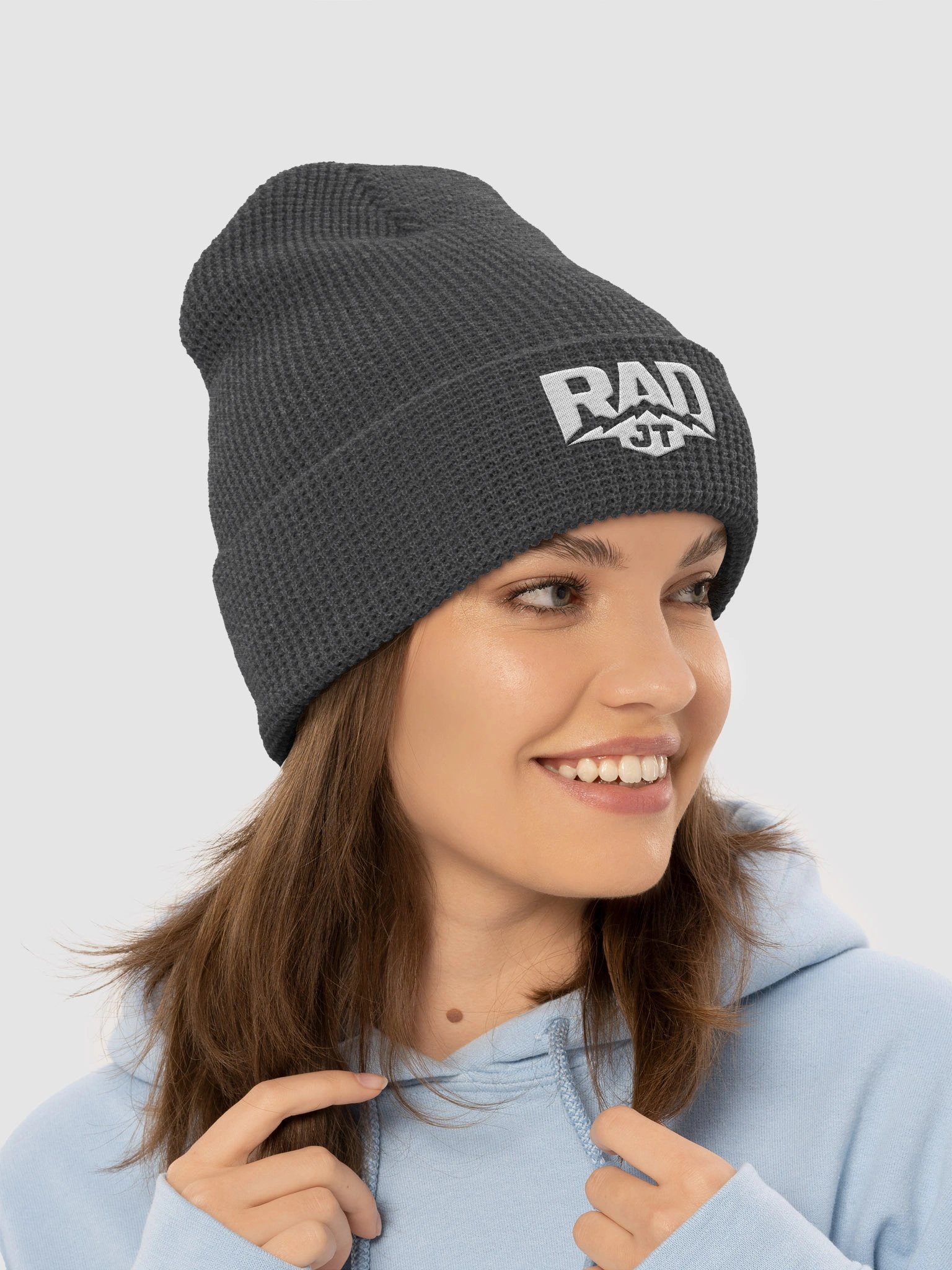 Peak Logo Waffle Beanie product image (7)