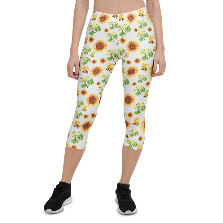 Sunflower Capri Leggings product image (1)