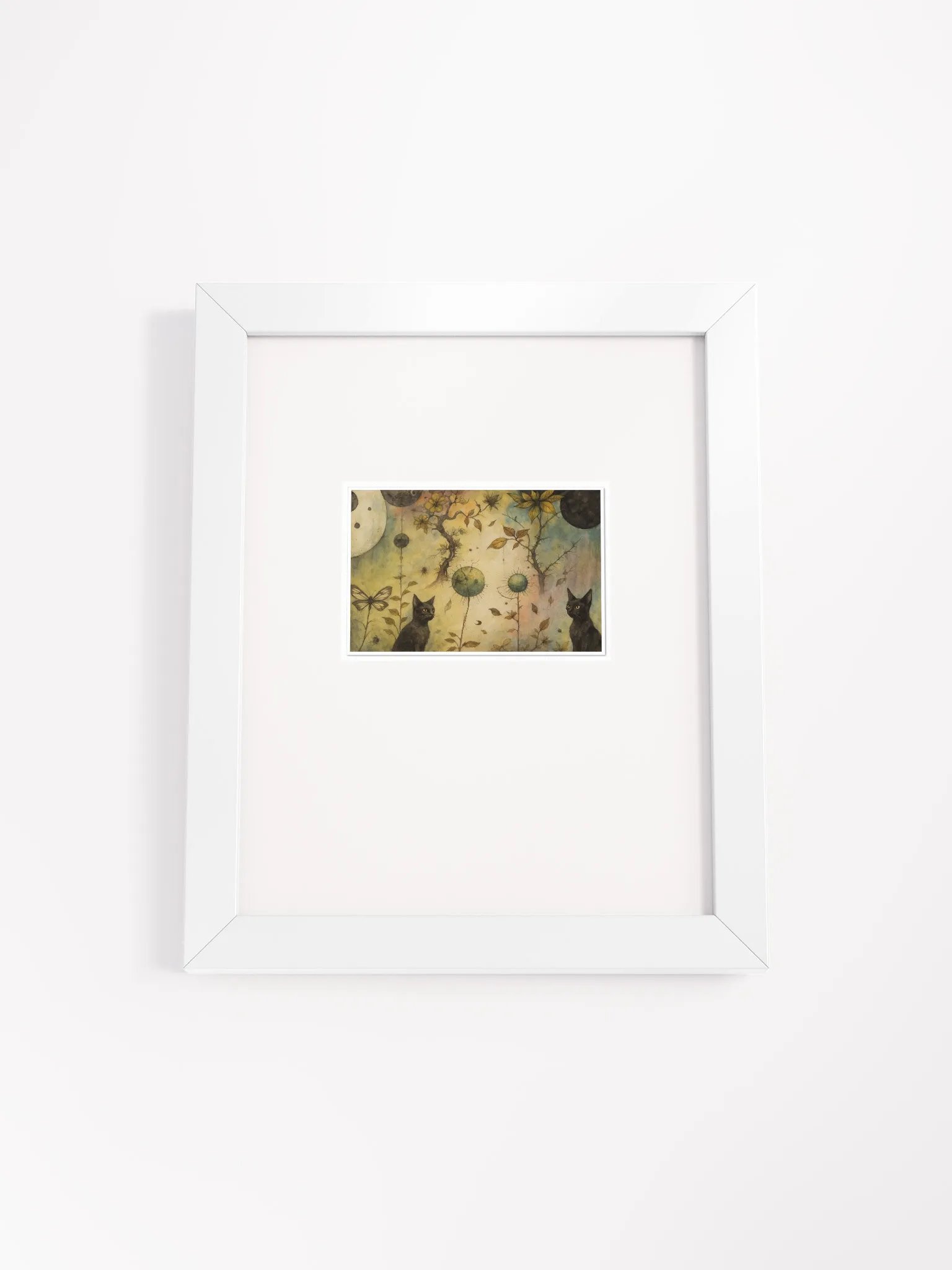 The Secret Garden Sketchbook Artprint Framed product image (1)