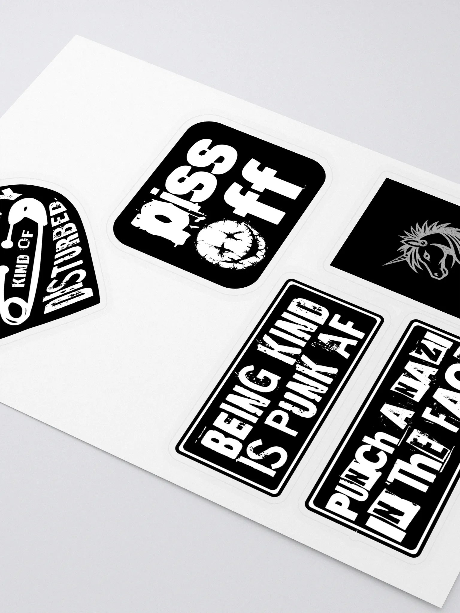 Punk "Patches" Set 2 Sticker Sheet product image (2)