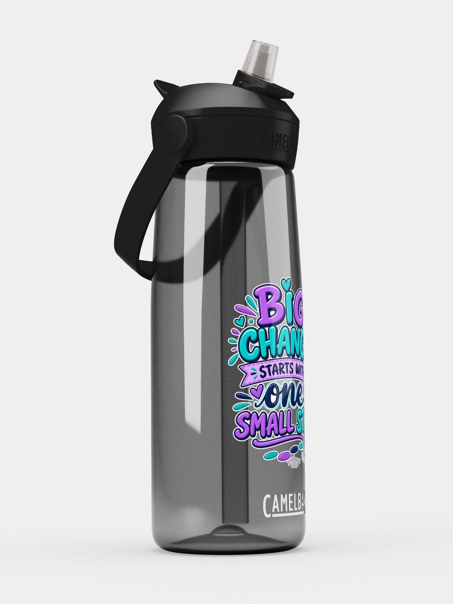 CamelBak Thrive® Flip Straw Inspirational Water Bottle - Big Change Starts With One Small Step product image (3)