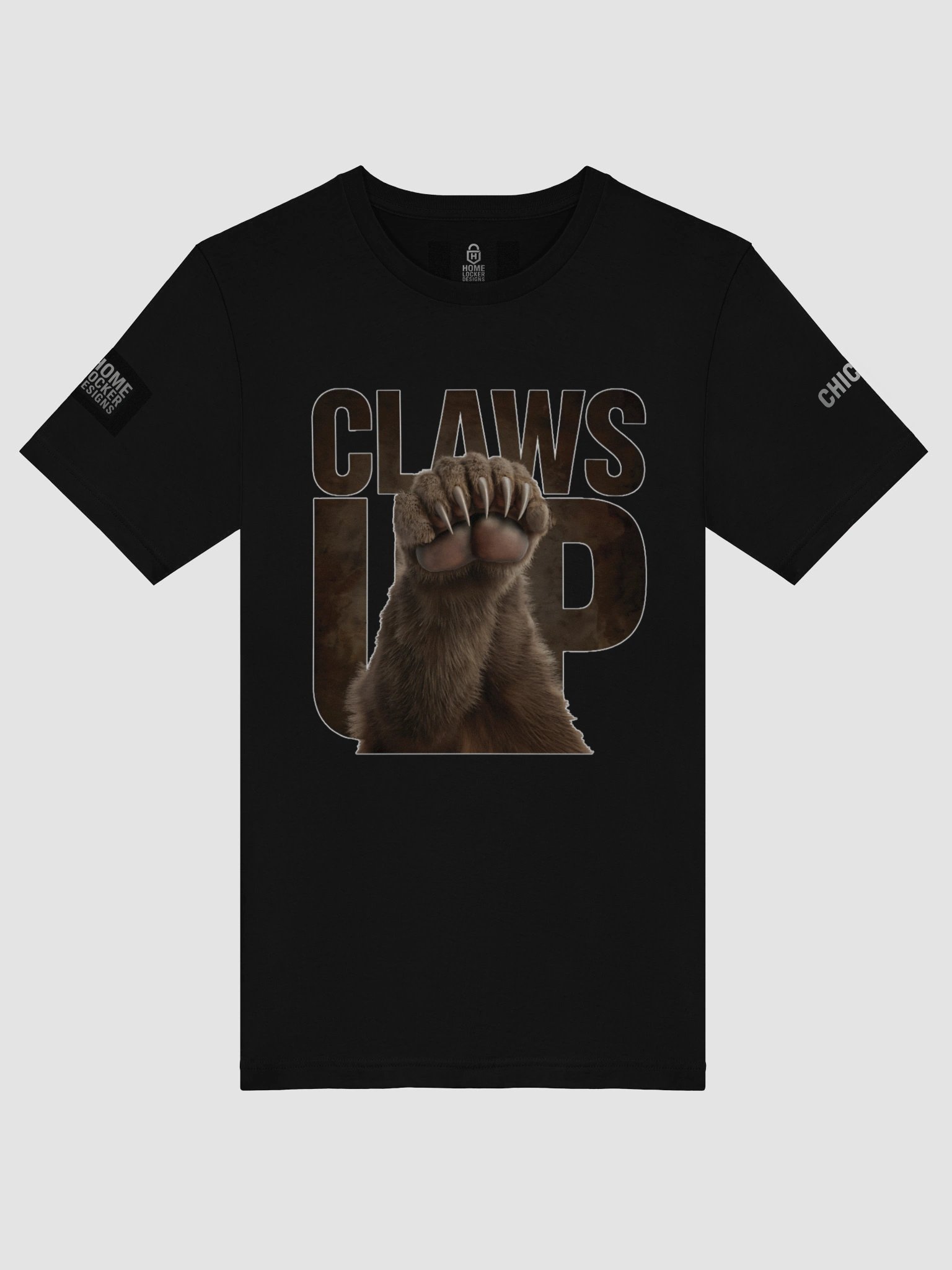 "Claws Up" Bears T-Shirt – Stand Proud! | Chicago | Football | Home Locker product image (6)