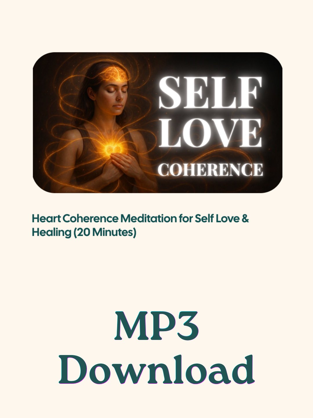 Heart Coherence Meditation for Self Love & Healing — 20 Minutes product image (1)
