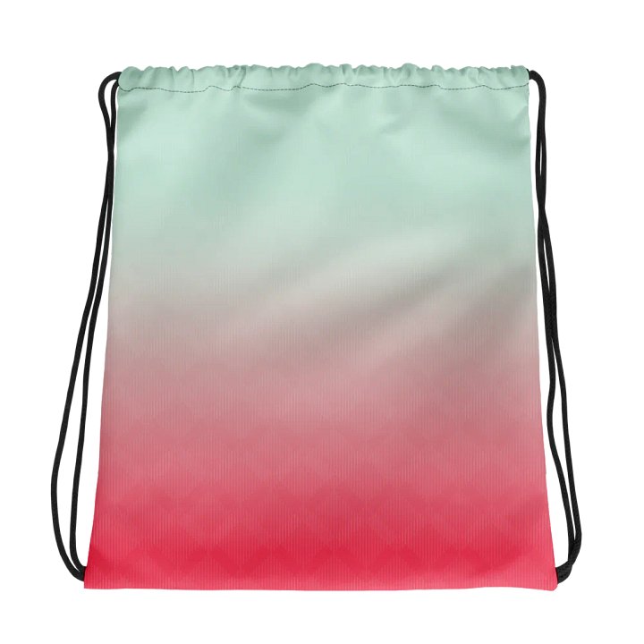 Zenith Zigzag Drawstring Backpack product image (2)