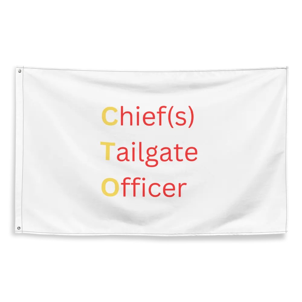 Chief(s) Tailgate Officer Flag product image (2)
