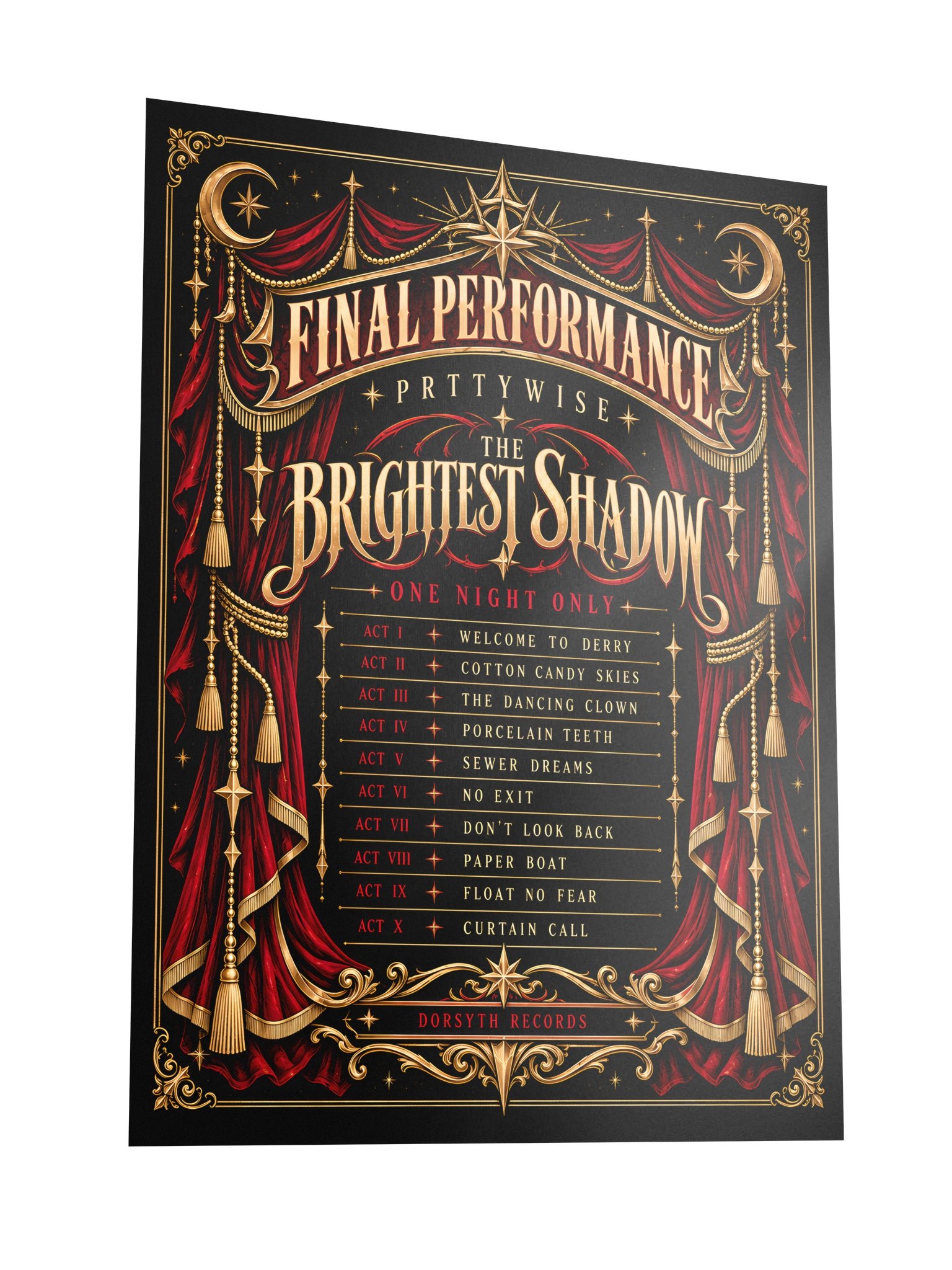 PRTTYWISE — Final Performance Poster (18x24) product image (3)
