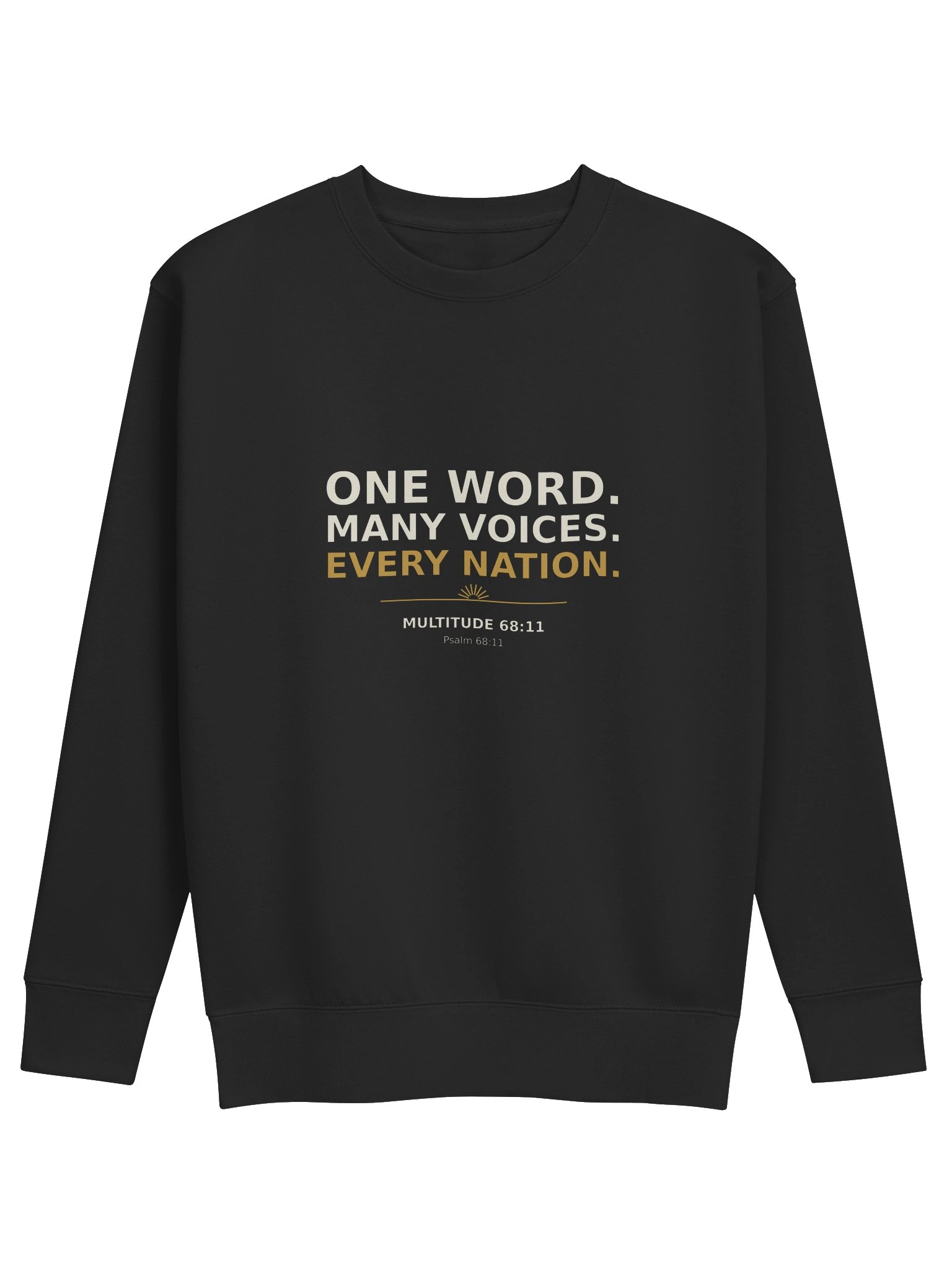One Word, Many Voices Sweatshirt product image (1)